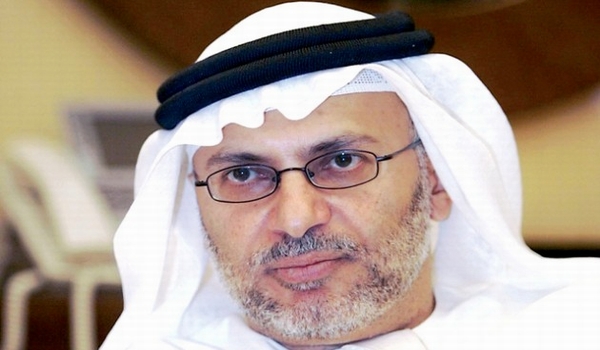 وزير الدولة للشئون الخارجية بالامارات أنور محمد قرقاش 