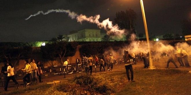 اشتباكات سابقة أمام الاتحادية