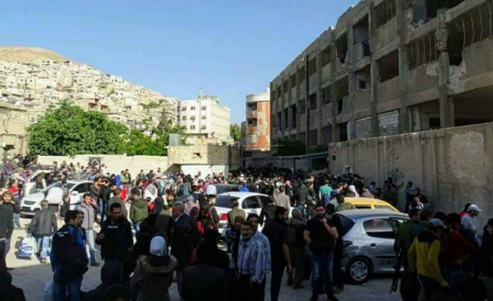 في سوريا.. التهجير يجري على قدمٍ وساق في سوريا.. التهجير يجري على قدمٍ وساق