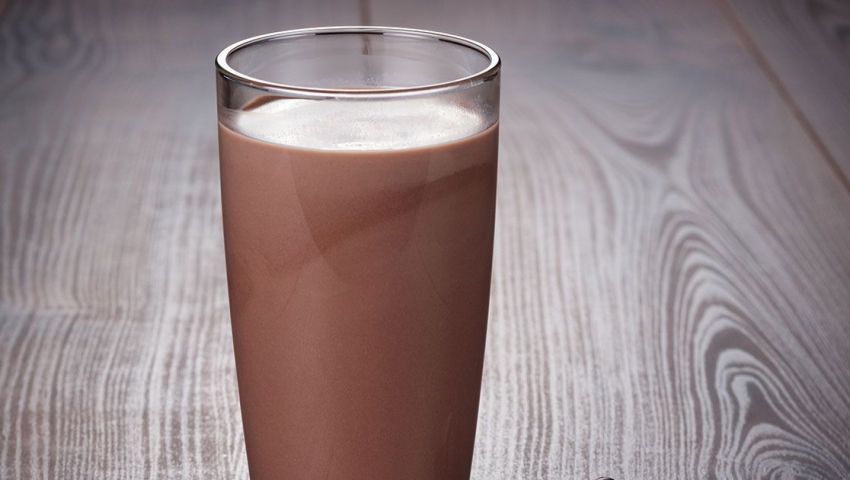 طريقة عمل ميلك شيك بالشوكولاته