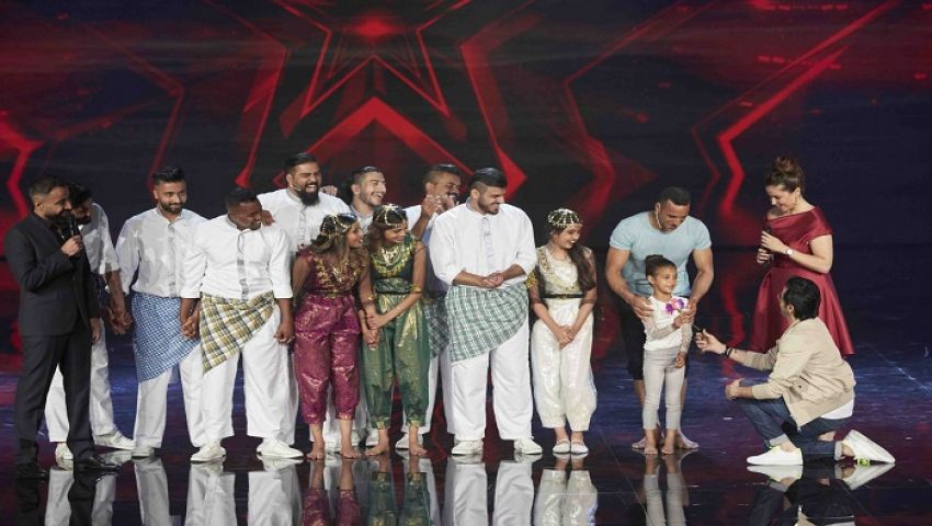 صور| فريق Human’s إلى النهائيات بتصويت الجمهور.. فيArabs Got Talent
