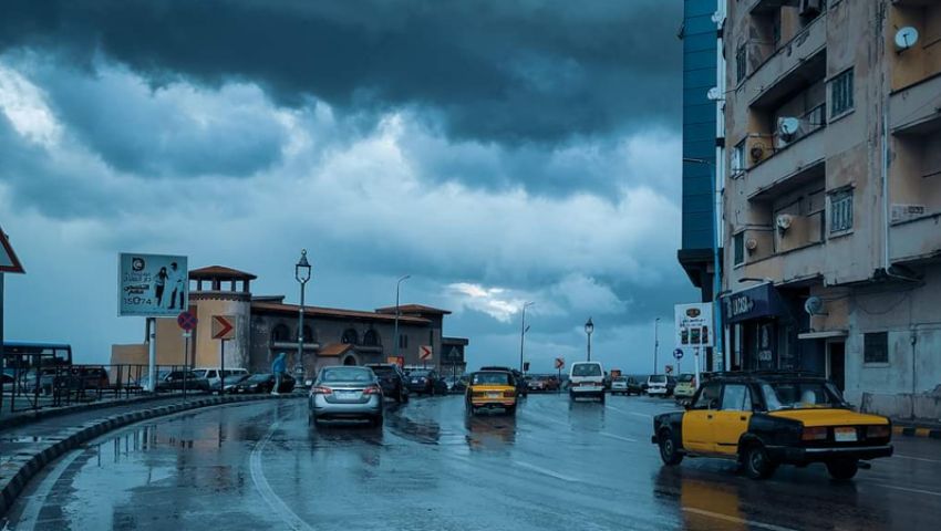 خريطة سقوط الأمطار وشدتها من اليوم وحتى الأحد المقبل