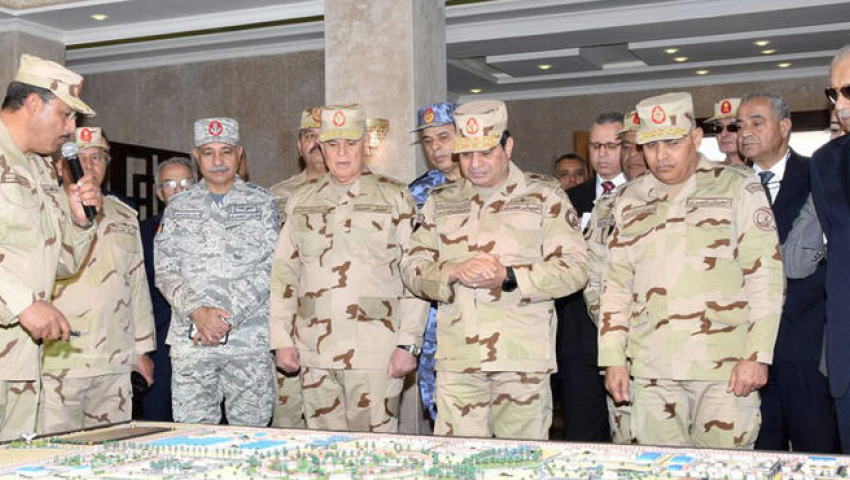 «السيسي» لبس ميري في 4 مناظر