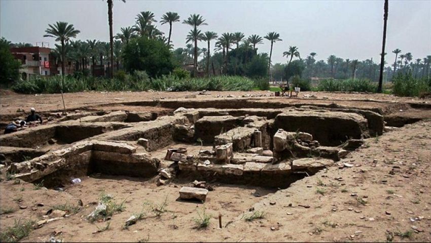 اكتشاف مبنى أثري ضخم  «تحت الأرض» في البدرشين بالجيزة