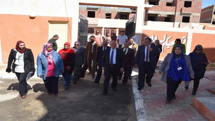 افتتاح مدرسة المنيا الجديدة الرسمية للغات