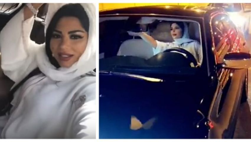 فيديو| إعلامية سعودية تثير الجدل بسبب ملابسها أثناء قيادة السيارة