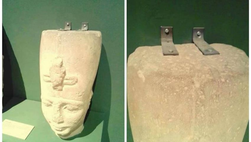 صور| بعد تثبيت تمثال سوهاج بمسامير.. هذه أسوأ وقائع ترميم الآثار فى مصر