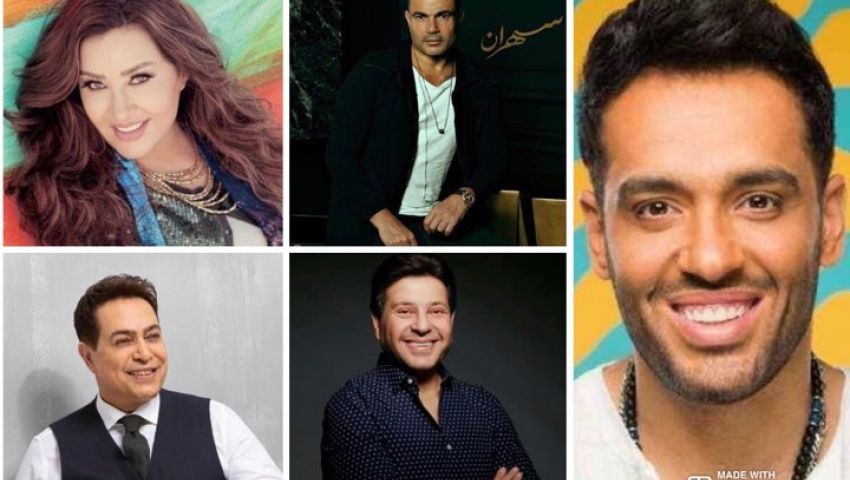 فيديو| بأغاني جديدة.. انتعاشة نجوم الطرب في فبراير 2020