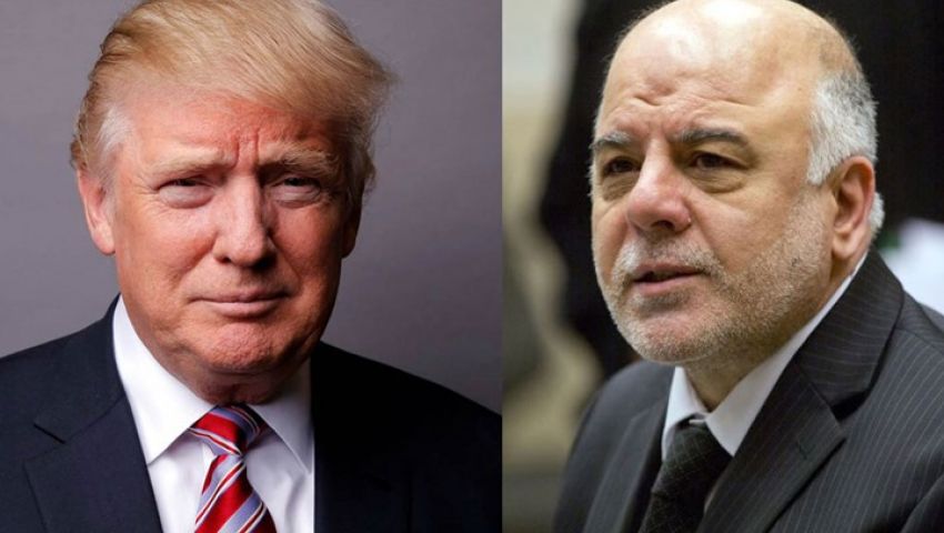 البيت الأبيض: ترامب سيجتمع بالعبادي في واشنطن الشهر الحالي