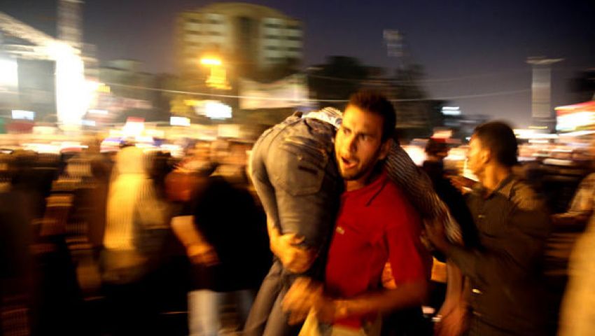 وقفة يمنية تنديدًا بأحداث الحرس الجمهوري في مصر