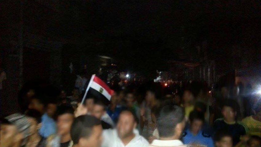 الأهالي يفضون مسيرة للمعارضة بالدقهلية