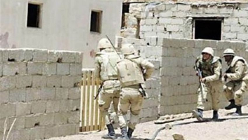 مقتل3 مسلحين فى حملة أمنية بالشيخ زويد