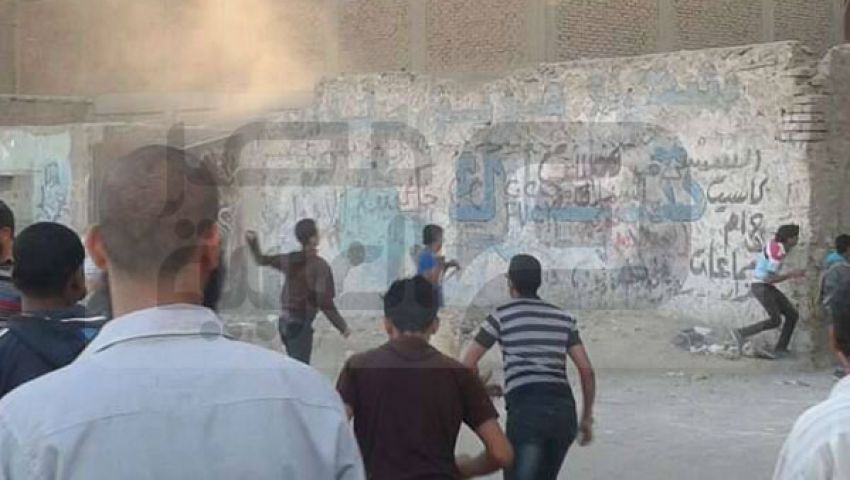 مجهولون يعتدون على مسيرات رافضي الانقلاب بالسويس