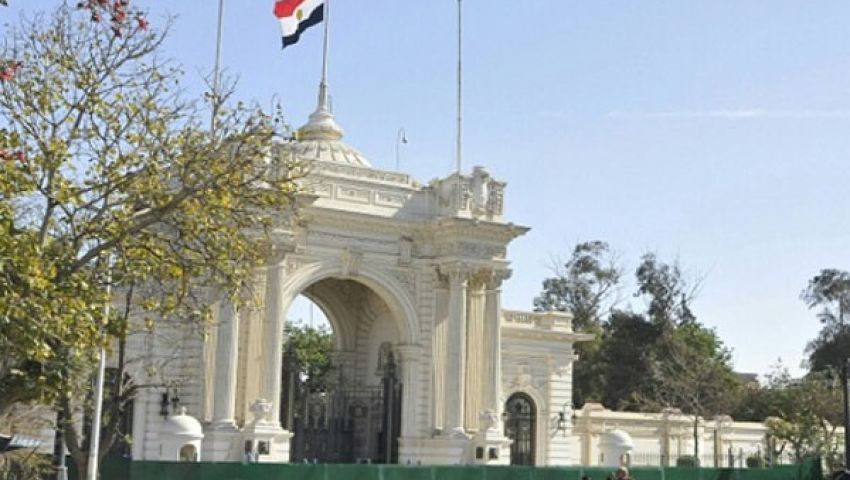 هدوء أمام قصر القبة قبل ثلاثاء الإصرار