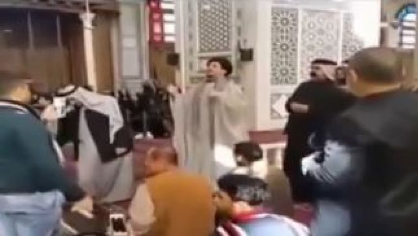 فيديو..حسينية شيعية بالجامع الاموي لأول مرة