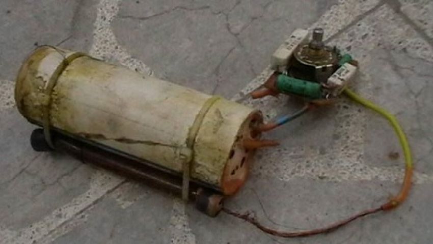 انفجار قنبلة بدائية بجوار مركز شرطة قطور بالغربية
