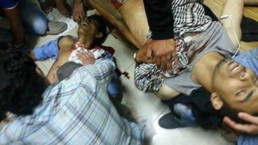  ضابط يحاول تغيير رصاصة خالد حسين بغرفة العمليات