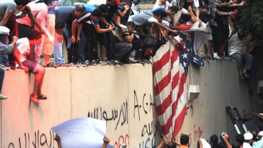 دعوة سلفية للتظاهر أمام سفارتي أمريكا وإسرائيل