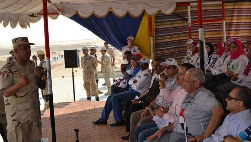  هندسية القوات المسلحة: العمل بقناة السويس أسرع من البرنامج الزمني