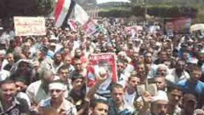 7 مسيرات ببني سويف لتأييد المعزول 
