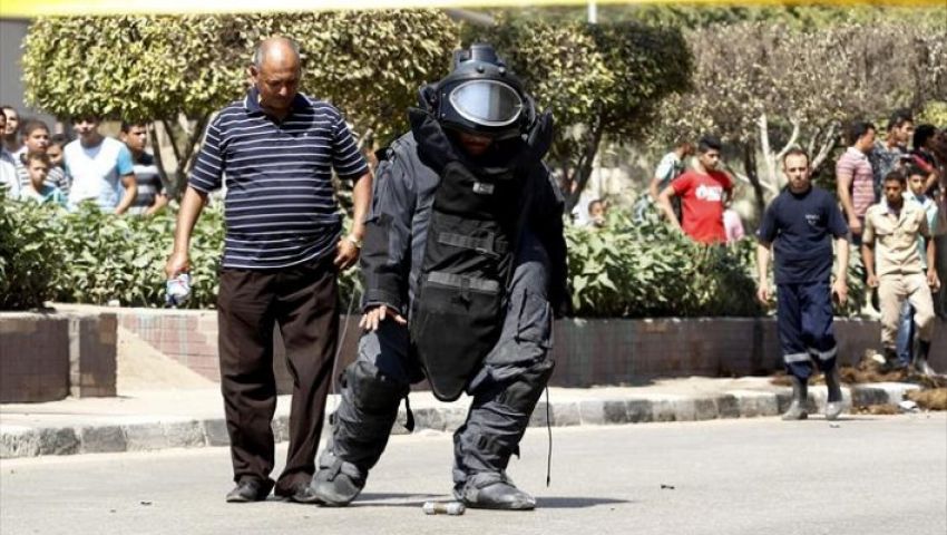 إبطال مفعول عبوة ناسفة بمنطقة فيصل