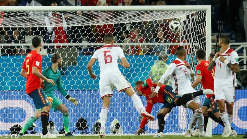 فيديو| المغرب تودّع المونديال بشرف.. وإسبانيا تتأهل لثمن النهائي