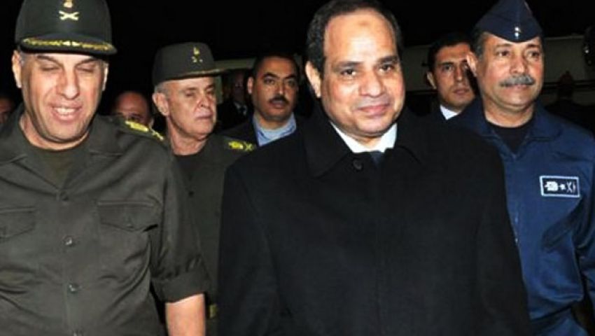 حملة السيسي الانتخابية.. 18 مستشارًا و8 آلاف متطوع