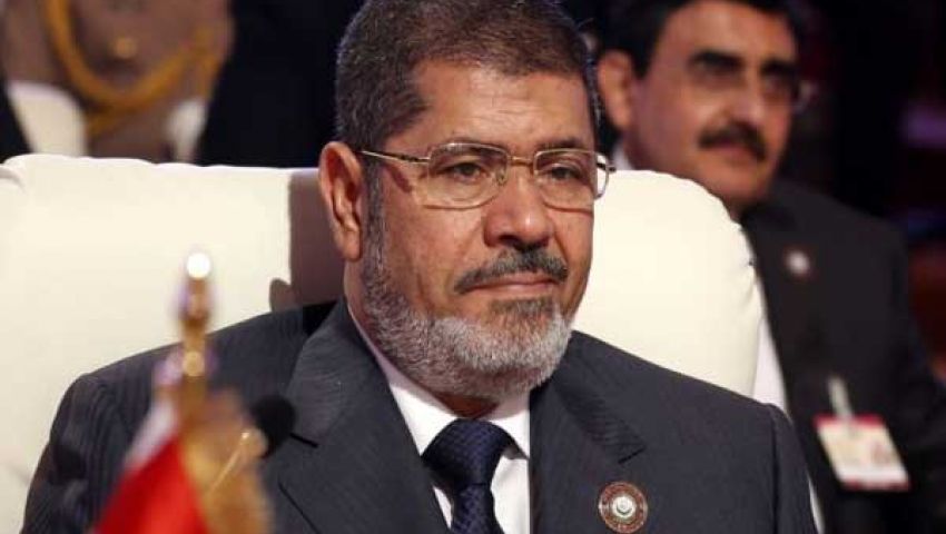 نص بيان الرئيس المعزول محمد مرسي للشعب
