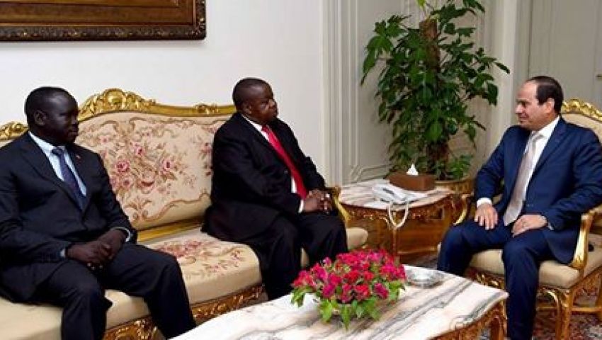 السيسي يستقبل وزير العدل والشؤون الدستورية بأوغندا