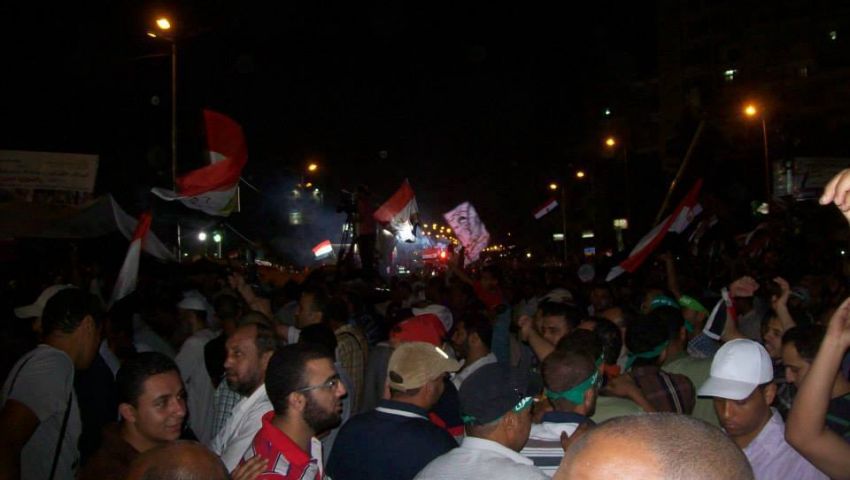 منصة رابعة العدوية تعلن الاعتصام حتى 30 يونيو