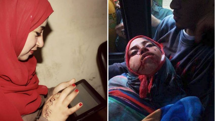 بالفيديو..استشهاد مراسلة مصر العربية في مظاهرات عين شمس