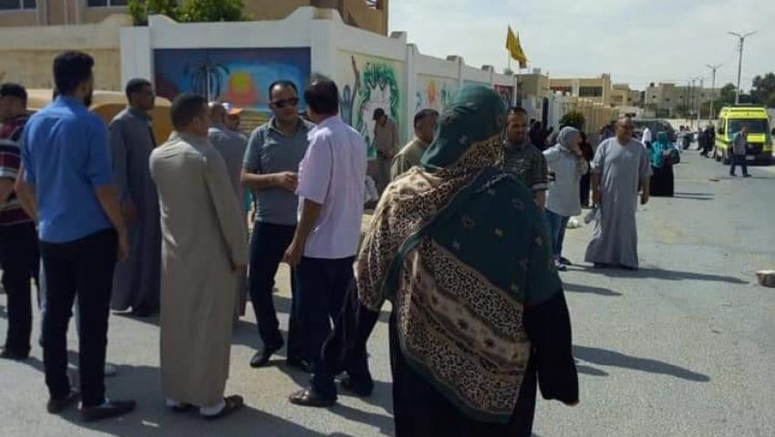 صور| انتظام امتحانات الثانوية العامة دون شكاوي أو إخطارات بشمال سيناء