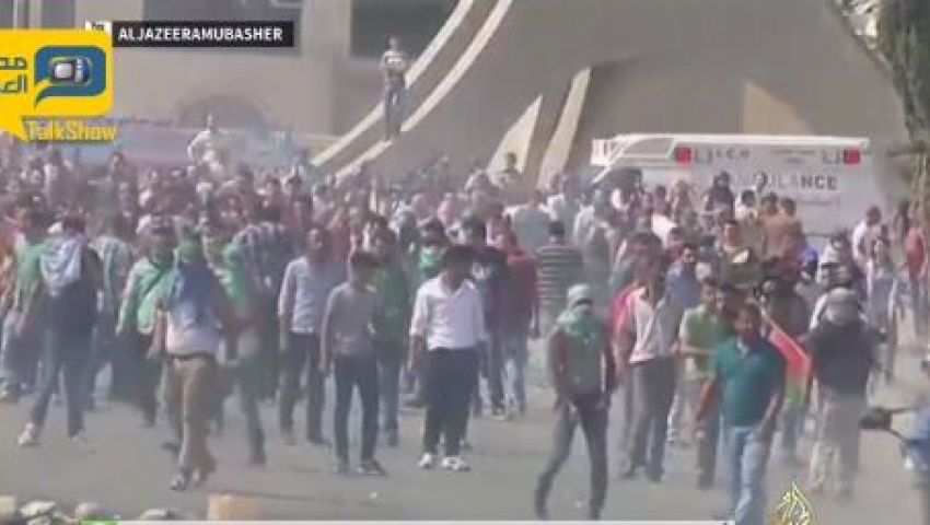 فيديو.. اشتباكات في رام الله بين الشباب وقوات الاحتلال