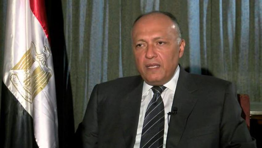 فيديو..شكري: لن يهدأ بالنا إلا بإقامة الدولة الفلسطينية