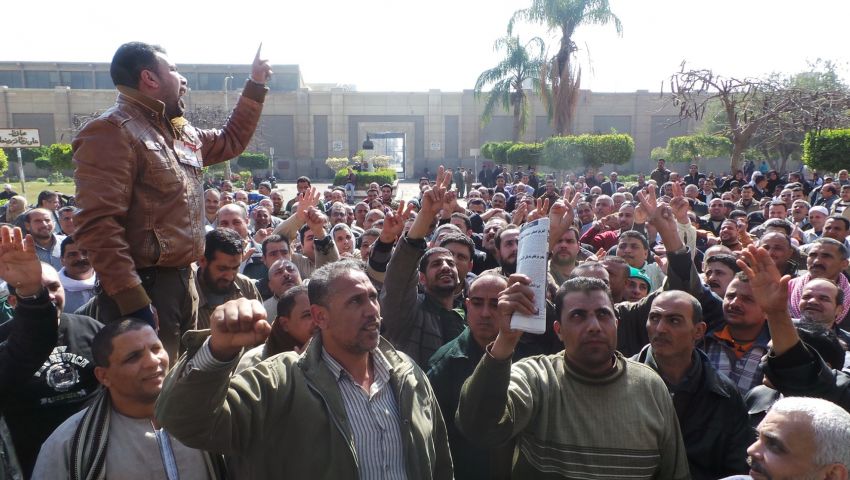 مؤشر الديمقراطية: 1117 احتجاجا عماليا.. والدولة تواجه بلجان مقاومة