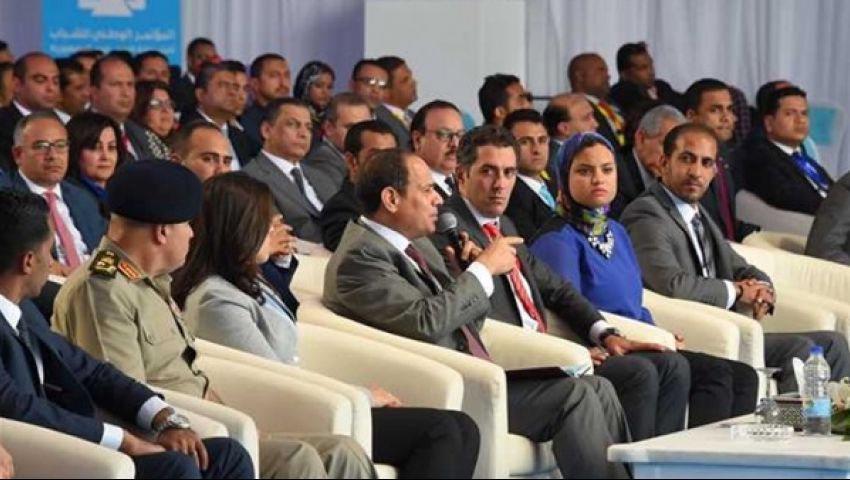 بث مباشر.. المؤتمر السادس للشباب يعرض أهم نتائج الـ 5 مؤتمرات السابقة
