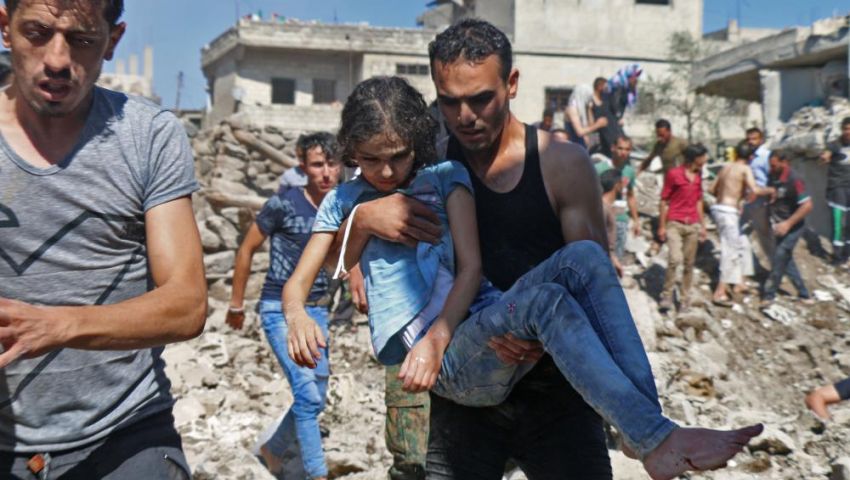 فيديو| ما بين نزوح وقتل.. السوريون يدفعون ثمن الحرب