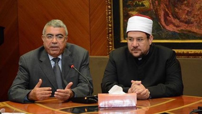 مختار جمعة: شركة خاصة لحراسة أراضي الأوقاف