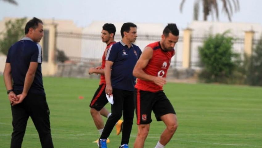 مران الاهلي.. تقسيمة بدون حراس و تيكي تاكا البدري