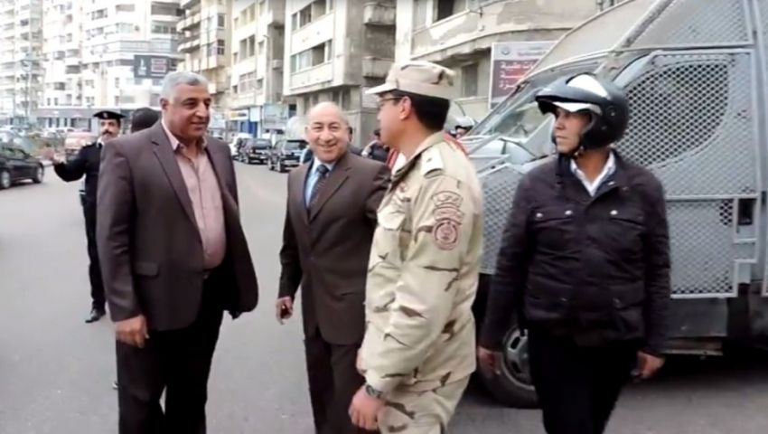 بالصور.. مدير أمن الإسكندرية يتفقد الخدمات الأمنية بطريق الكورنيش