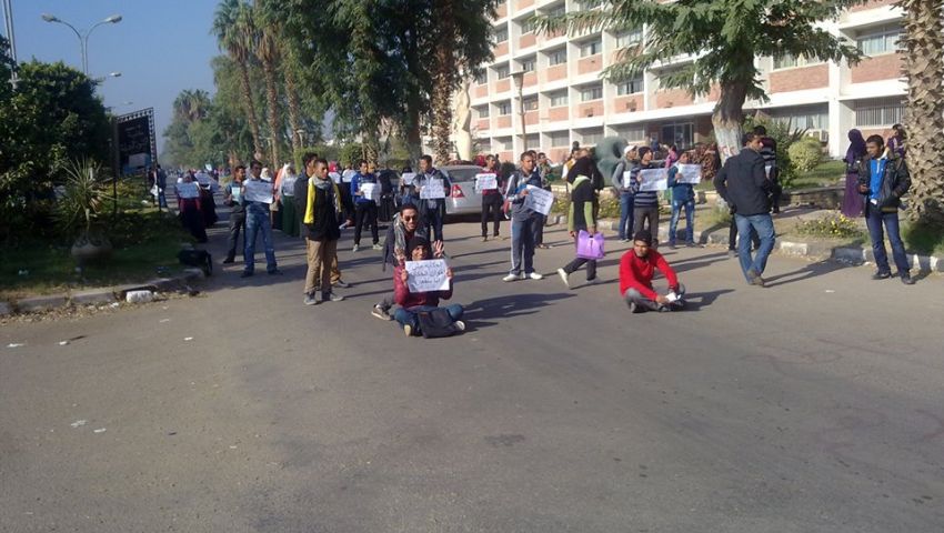 جامعة المنيا تفصل 6 من طلابها بتهمة التظاهر