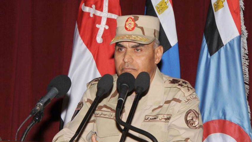 صدقي صبحي يشهد تخريج دفعة جديدة من الضباط الاحتياط