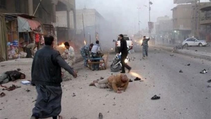 مقتل وإصابة 13 في تفجير مزدوج قرب مسجد ببغداد