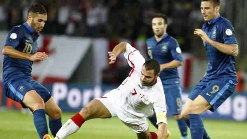 فرنسا تفشل في عبور عقبة جورجيا