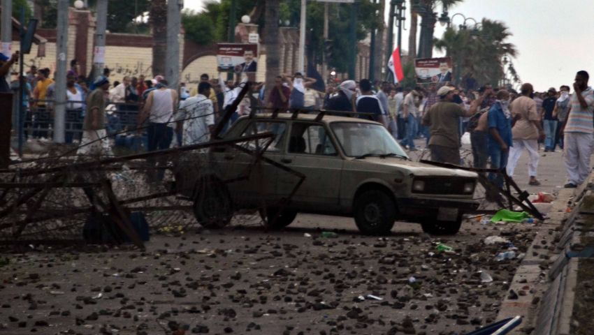 قتيل باشتباكات بين مؤيدي ومعارضي مرسي بالإسكندرية