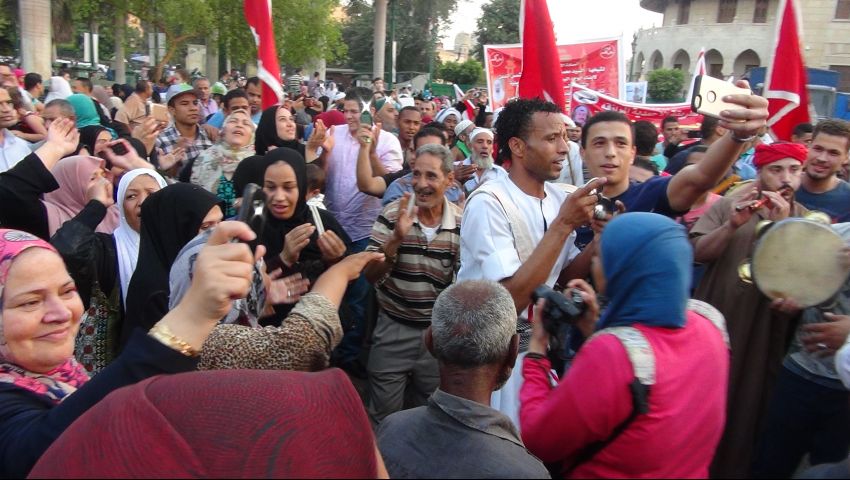 بالفيديو| رقص وسيلفي في احتفالات الصوفيين بالعام الهجري