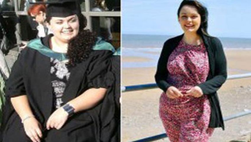 بريطانية تخفض وزنها من 158 إلى 88 كجم