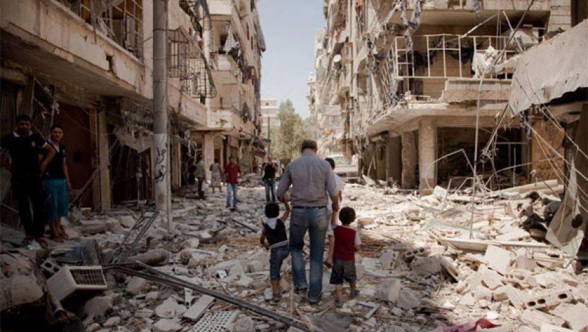 موسكو تتهم المعارضة السورية بقصف حلب بالأسلحة الكيميائية