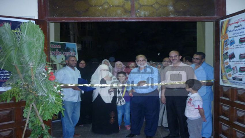 بالصور ..افتتاح معرض للمشغولات اليدوية بنقابة المهندسين بالفيوم