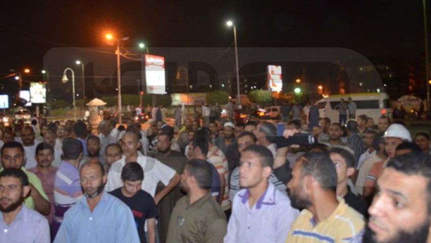 مظاهرات بالفيوم تهتف وما نيل الرئاسة بالتمرد
